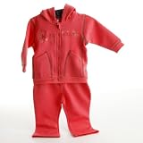 Produkt-Bild: natubini Baby Jogginganzug, pink und anthrazit, Gr&ouml;&szlig;e 74-104