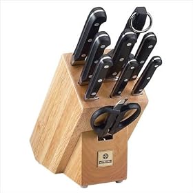 Mundial 5100-10 5100 Series Black 10 Piece Block Set