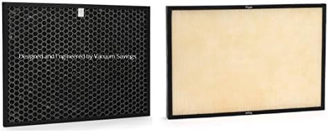 10 Pk HEPA & Carbon Filter Complete Kit Fits Rabbit Air BioGS / BioGP SPA-421A & SPA-582A, Designed & Engineered by Vacuum Savings