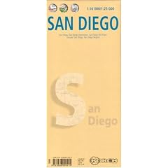 San Diego 1 : 16 000 / 1 : 25 000: Einzelkarten: San Diego 1:25 000; San Diego Downtown 1:16 000; San Diego Old Town 1:4 500; Greater San Diego 1:130 ... Transport; USA administrative/Time Zones