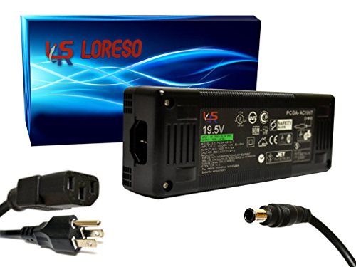 AC Adapter Charger Sony VAIO SVT15113CDS SVT15114CXS SVT15114CYS SVT15115CLS SVT15115CXS SVT15117CDS SVT15117CXS (Loreso Replacement Part) - 120W, 19.5V