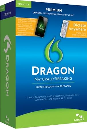 Nuance Dragon NaturallySpeaking 11.5 Premium
