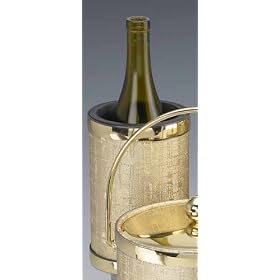 Kraftware 45578 Scandia - Gold Deluxe Wine Chiller by Kraftware