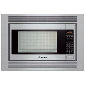 Bosch 500 Series HMB50 2.1 cu. ft. Built-in 1,200 Watt Microwave with 10 Power Levels, 18-recipe