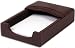 Chocolate Brown Leather 4 x 6 Memo Holder