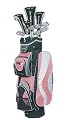 Ben Sayers M7 Package Set Ladies (Cart Bag) Right Hand Pink