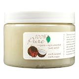 100% Pure Organic Virgin Coconut Body Scrub - 13 oz