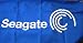 Seagate Collectible 2 feet x 4 feet Banner - Blue - Includes thin white rope to tie up