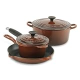 Le Creuset Enameled Cast Iron 5-Piece Essential Cookware Set