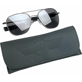 Black GI American Optics 52mm Air Force Pilots Sunglasses