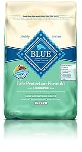 Blue Buffalo Dry Food for Puppies, Lamb & Oatmeal Recipe, 30-Pound Bag Blue Buffalo Dry Food for Puppies, Lamb & Oatmeal Recipe, 30-Pound Bag