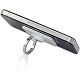 Universal White Bunker Ring & Stand Holder for Iphone 4 4g 4s 5 Galaxy S2 Siii Ipad Ipod