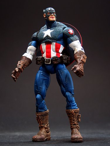 Marvel Legends Series 8 Ultimate Classic Captain America Variant Action Figure