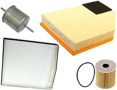 Volvo XC-90 4.4L (early) Air Oil Fuel Cabin Filtration KIT (4 pcs) SWEDISH