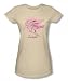 Search : Supergirl Girl Power Juniors S/S T-shirt in Cream by DC Comics