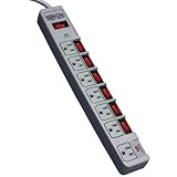 TRIPP LITE TLP76MSG Eco Green Switched 7 Outlet Conserve Energy Surge Protector