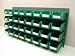 Plastic Parts Storage Bins With Louvre Wall Panel SET 2