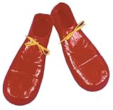 Costumes For All Occasions HA01RD Clown Shoe 16 In Plastic Red