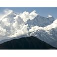 Dhaulagiri from the North, near Muktinath Photographic Poster Print by Stephen Sharnoff, 12x9