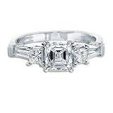 1.23 CT MODIFIED EMERALD -ASSCHER CUT VS1 DIAMOND RING