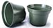 Seed Kingdom 20 New 6 Inch Azalea Plastic Nursery Pots ~ Pots are 6 Inch Round at The Top and 4.25 Inch Deep.