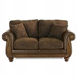 American Home Baron Loveseat - Brown