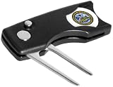 Army Black Knights Spring Action Divot Tool W/ Ball Marker - NCAA College Athletics
