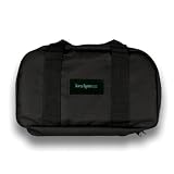Nylon Zipper Case, 18 Padded Knife Pockets, Black