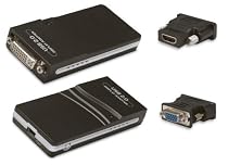 Sabrent USB-DH88 Multi-Display USB 2.0 to DVI/VGA/HDMI Adapter External Video Card (Link up to 6 Displays)