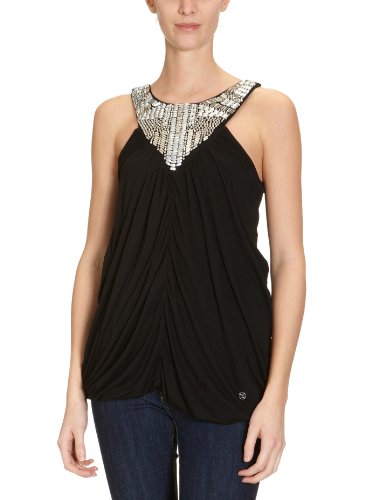 One Green Elephant Damen Top TS2543/001 BEXHILL, Gr. 36 (S), Schwarz (90000) Preisvergleich