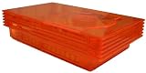 Clear Orange Ghost Case for PS2
