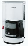 Krups F 183 76 AromaCaf� 5 Glas-Kaffeemaschine weiss