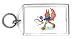 Keychain with sports, cat, anthropomorphic, game, paddle, recreation, playing, anthro...