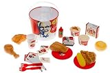 Just Like Home: Kentucky Fried Chicken Play Food Set - 22 Pieces of KFC Chicken in a Bucket!
