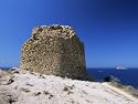 Clifftop Ruin at the Punta De L'Escaleta, Benidorm, Valencia, Spain Art Photographic Poster Print by Ruth Tomlinson, 24x18