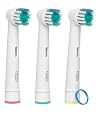 Oral B EB17-3 Power Toothbrush Replacement Brush Heads (3 Adult Refills)