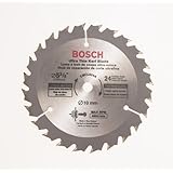 Bosch CBCL524A 5-3/8 inch 24 Tooth ATB General Purpose Saw Blade with 5/8 inch Arbor