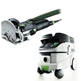 read full review Festool DF 500 Q Domino Set with T-LOC + CT 26 Dust Extractor Package