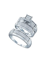 0.43CTW DIAMOND FASHION TRIO SET