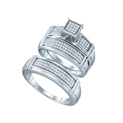 Cheap Girls Jewelry 0.43CTW DIAMOND FASHION TRIO SET For Sale Cheap Girls Jewelry 0.43CTW DIAMOND FASHION TRIO SET For Sale