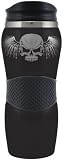 Vessel SKW-79774 14-Ounce Winged Skull Maui Gripper, Black