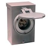 Reliance Controls PB20 L14-20 20 Amp Generator Power Cord Inlet Box For Up To 5,000 Watt Generators