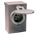 Reliance Controls PB30 L14-30 30 Amp Generator Power Cord Inlet Box For Up To 7,500 Watt Generators