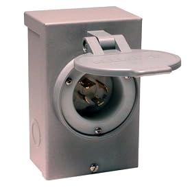 Reliance Controls 20 Amp Power Inlet Box #PB20 by RELIANCE CONTROLS