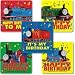 25 Thomas & Friends Birthday Stickers Party Favors