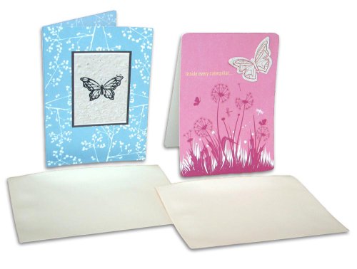 Tree-Free Greetings Plantable All Occasion Cards, Wildflower Paper Cards and Envelopes, 5 x 7 Inches, 12 Count Assortment (00021) On Sale