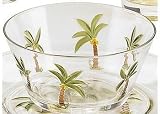 Tropix Acrylic Etched Palm Nappy