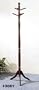Cherry Finish Wood Coat Rack
