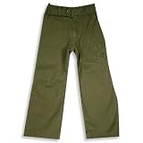 Galaxy Kids - Boys Brushed Cotton Carpenter Pant, Olive