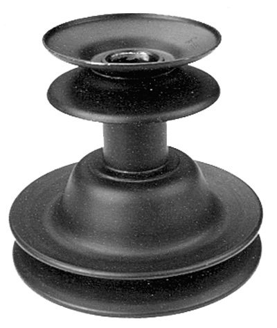 Tractor: Double Engine Pulley for Mtd 756-0982b, 753-0635, 756-0488